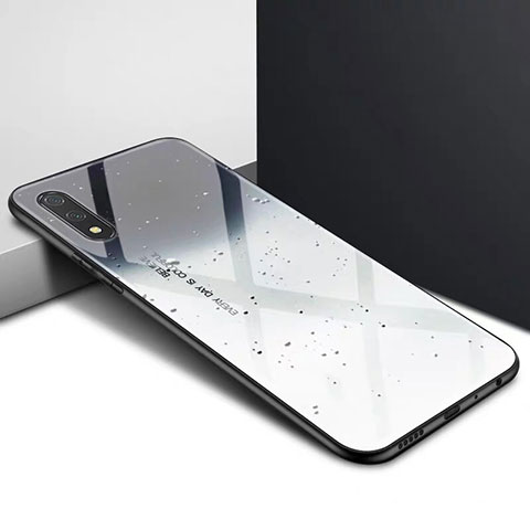 Carcasa Bumper Funda Silicona Espejo M01 para Huawei Y9 Prime (2019) Gris