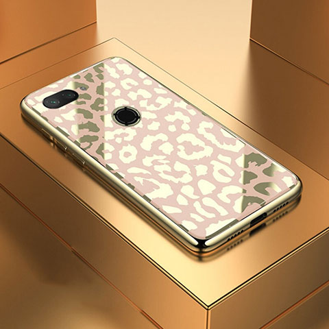 Carcasa Bumper Funda Silicona Espejo M01 para Xiaomi Mi 8 Lite Oro