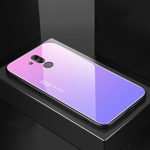 Carcasa Bumper Funda Silicona Espejo M02 para Huawei Mate 20 Lite Morado