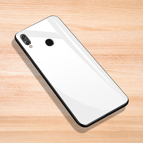 Carcasa Bumper Funda Silicona Espejo para Huawei Enjoy Max Blanco