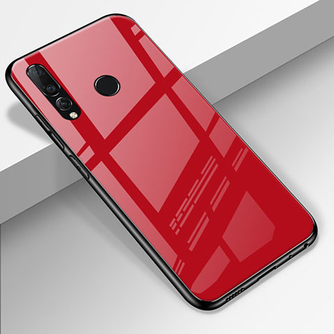 Carcasa Bumper Funda Silicona Espejo para Huawei Honor 20 Lite Rojo