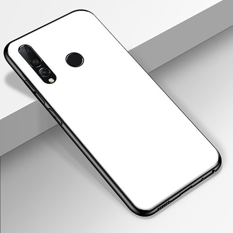 Carcasa Bumper Funda Silicona Espejo para Huawei Honor 20i Blanco