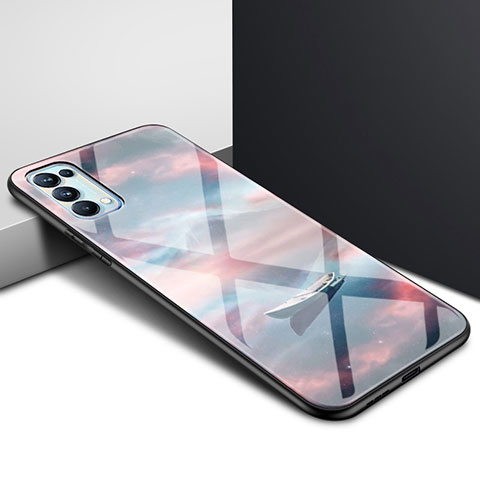 Carcasa Bumper Funda Silicona Espejo para Oppo Find X3 Lite 5G Multicolor