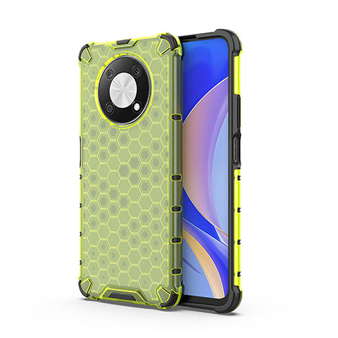 Carcasa Bumper Funda Silicona Transparente 360 Grados AM1 para Huawei Enjoy 50 Pro Verde