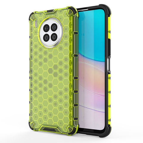 Carcasa Bumper Funda Silicona Transparente 360 Grados AM1 para Huawei Honor 50 Lite Verde