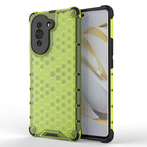 Carcasa Bumper Funda Silicona Transparente 360 Grados AM1 para Huawei Nova 10 Verde