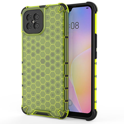 Carcasa Bumper Funda Silicona Transparente 360 Grados AM1 para Huawei Nova 8 SE 4G Verde