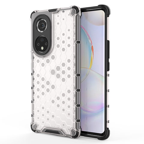 Carcasa Bumper Funda Silicona Transparente 360 Grados AM1 para Huawei Nova 9 Pro Blanco