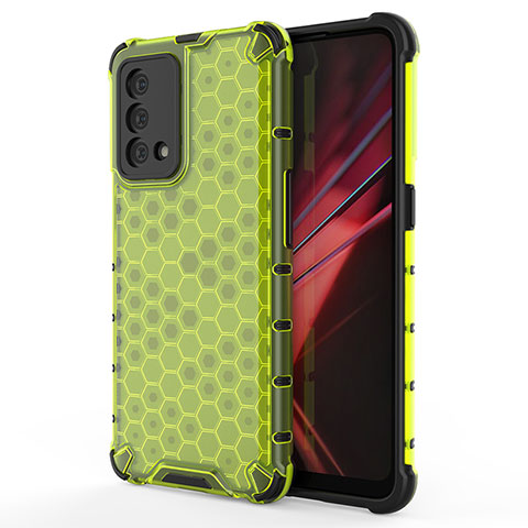 Carcasa Bumper Funda Silicona Transparente 360 Grados AM1 para Oppo K9 5G Verde