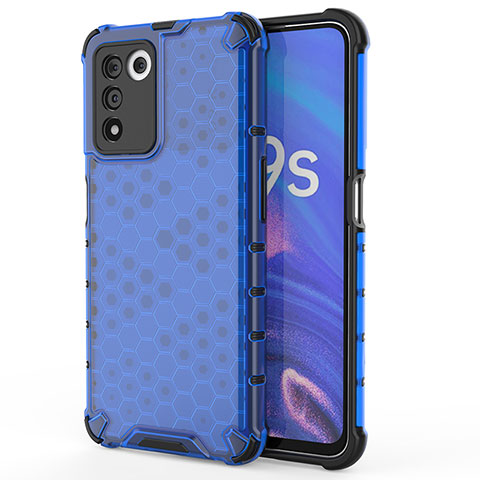 Carcasa Bumper Funda Silicona Transparente 360 Grados AM1 para Realme 9 SE 5G Azul