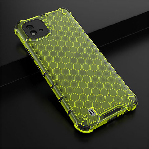 Carcasa Bumper Funda Silicona Transparente 360 Grados AM1 para Realme C11 (2021) Verde