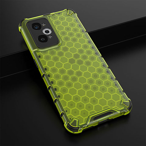 Carcasa Bumper Funda Silicona Transparente 360 Grados AM1 para Realme GT Neo2 5G Verde