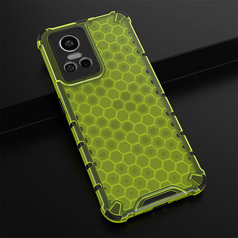 Carcasa Bumper Funda Silicona Transparente 360 Grados AM1 para Realme GT Neo3 5G Verde