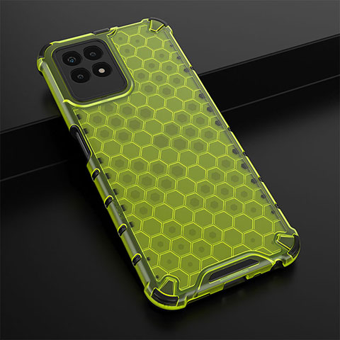 Carcasa Bumper Funda Silicona Transparente 360 Grados AM1 para Realme Narzo 50 4G Verde