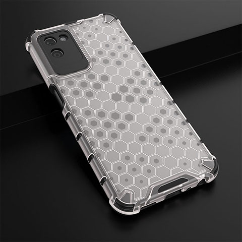 Carcasa Bumper Funda Silicona Transparente 360 Grados AM1 para Realme V11s 5G Blanco