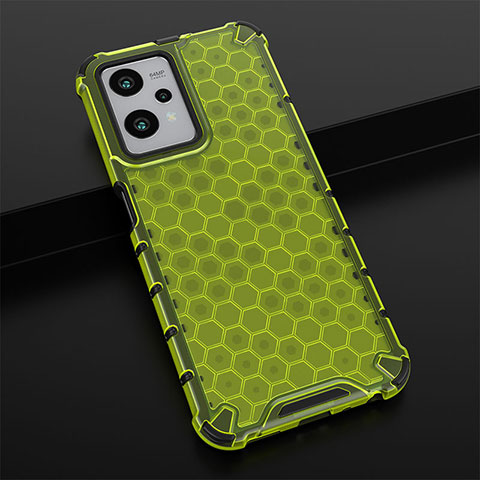 Carcasa Bumper Funda Silicona Transparente 360 Grados AM1 para Realme V25 5G Verde