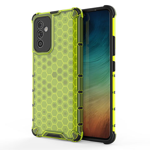 Carcasa Bumper Funda Silicona Transparente 360 Grados AM1 para Samsung Galaxy A82 5G Verde