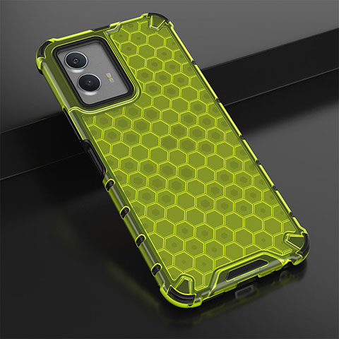 Carcasa Bumper Funda Silicona Transparente 360 Grados AM1 para Vivo iQOO U5 5G Verde