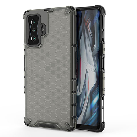 Carcasa Bumper Funda Silicona Transparente 360 Grados AM1 para Xiaomi Poco F4 GT 5G Negro