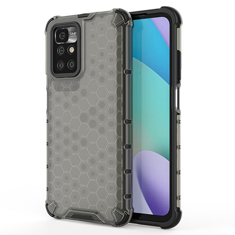 Carcasa Bumper Funda Silicona Transparente 360 Grados AM1 para Xiaomi Redmi Note 11 4G (2021) Negro