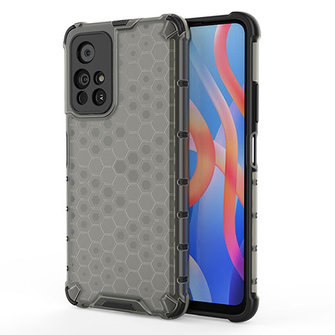 Carcasa Bumper Funda Silicona Transparente 360 Grados AM1 para Xiaomi Redmi Note 11 5G Negro