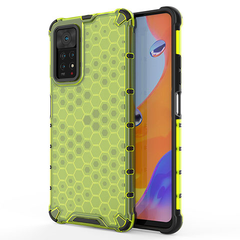 Carcasa Bumper Funda Silicona Transparente 360 Grados AM1 para Xiaomi Redmi Note 11 Pro 5G Verde