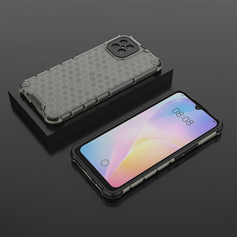 Carcasa Bumper Funda Silicona Transparente 360 Grados AM2 para Huawei Nova 8 SE 4G Negro