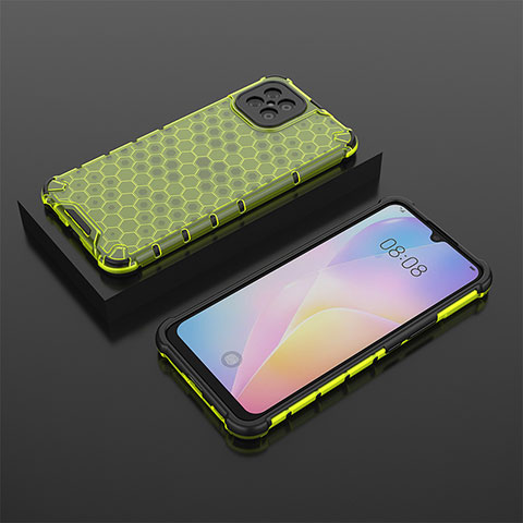 Carcasa Bumper Funda Silicona Transparente 360 Grados AM2 para Huawei Nova 8 SE 4G Verde