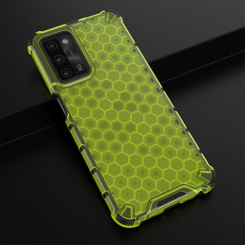 Carcasa Bumper Funda Silicona Transparente 360 Grados AM2 para Oppo A53s 5G Verde