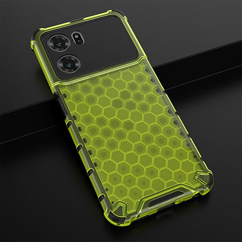 Carcasa Bumper Funda Silicona Transparente 360 Grados AM2 para Oppo K10 5G Verde