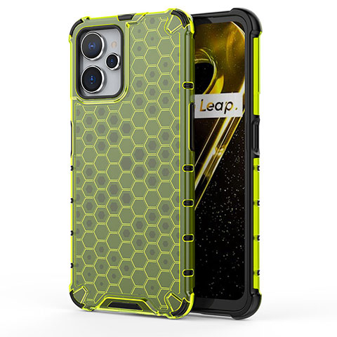 Carcasa Bumper Funda Silicona Transparente 360 Grados AM2 para Realme 10T 5G Verde