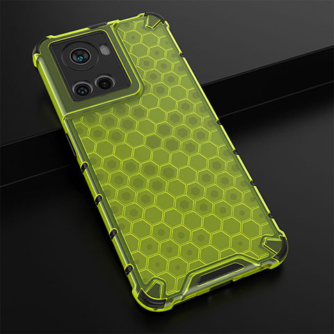 Carcasa Bumper Funda Silicona Transparente 360 Grados AM3 para OnePlus Ace 5G Verde