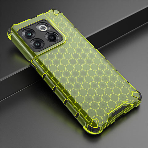 Carcasa Bumper Funda Silicona Transparente 360 Grados AM3 para OnePlus Ace Pro 5G Verde