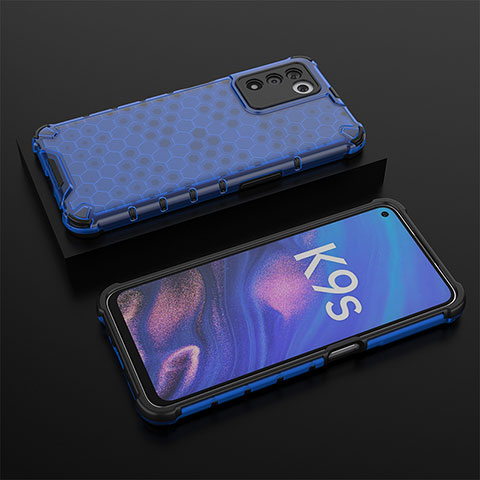 Carcasa Bumper Funda Silicona Transparente 360 Grados AM3 para Realme 9 SE 5G Azul