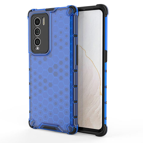 Carcasa Bumper Funda Silicona Transparente 360 Grados AM3 para Realme GT Master Explorer 5G Azul