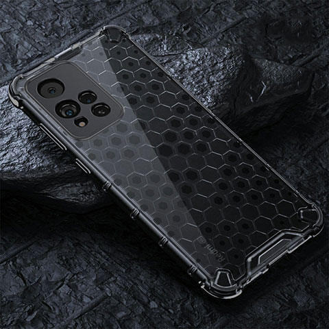 Carcasa Bumper Funda Silicona Transparente 360 Grados AM3 para Xiaomi Mi 11i 5G (2022) Negro