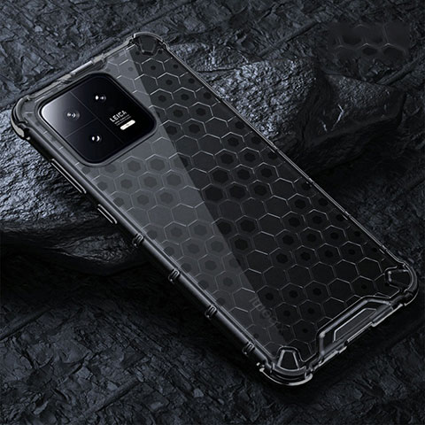 Carcasa Bumper Funda Silicona Transparente 360 Grados AM3 para Xiaomi Mi 13 5G Negro