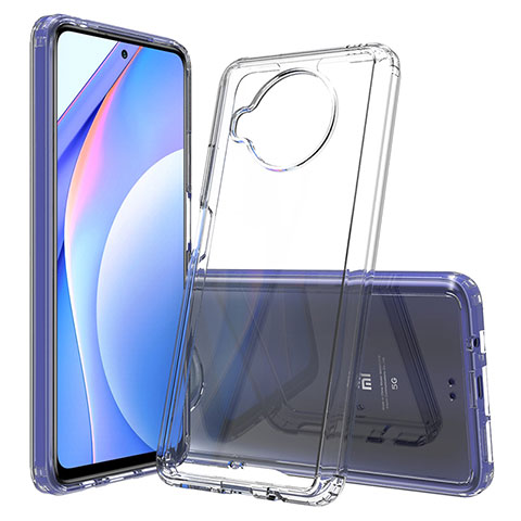 Carcasa Bumper Funda Silicona Transparente 360 Grados ZJ5 para Xiaomi Mi 10i 5G Claro