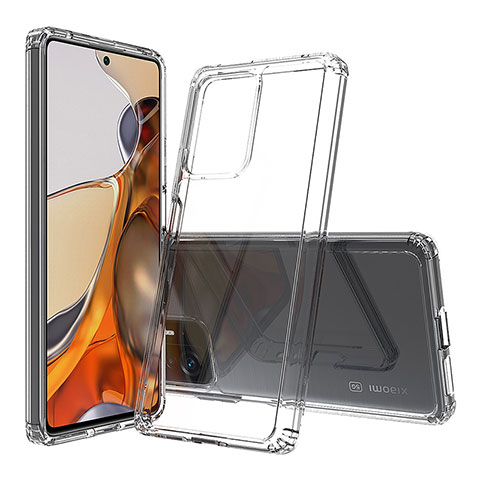 Carcasa Bumper Funda Silicona Transparente 360 Grados ZJ5 para Xiaomi Mi 11T 5G Claro