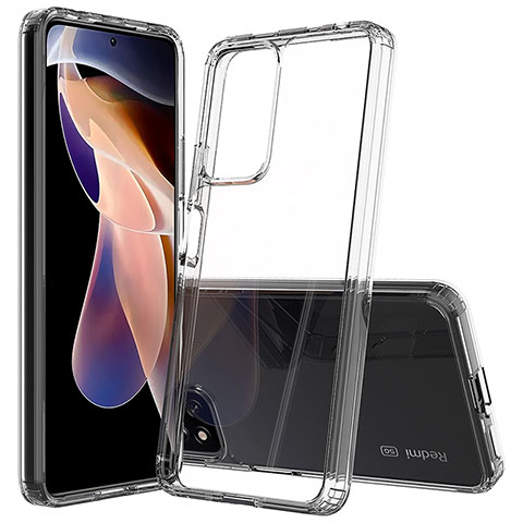 Carcasa Bumper Funda Silicona Transparente 360 Grados ZJ5 para Xiaomi Poco X4 NFC Claro