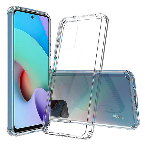 Carcasa Bumper Funda Silicona Transparente 360 Grados ZJ5 para Xiaomi Redmi 10 (2022) Claro