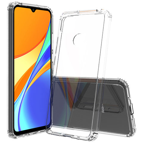 Carcasa Bumper Funda Silicona Transparente 360 Grados ZJ5 para Xiaomi Redmi 9 Activ Claro