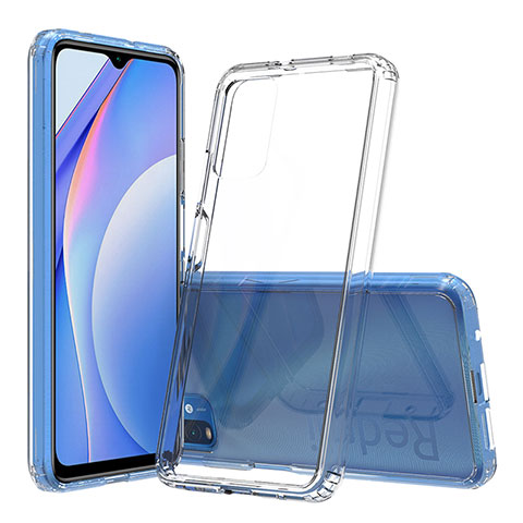 Carcasa Bumper Funda Silicona Transparente 360 Grados ZJ5 para Xiaomi Redmi 9T 4G Claro