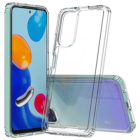 Carcasa Bumper Funda Silicona Transparente 360 Grados ZJ5 para Xiaomi Redmi Note 11S 4G Claro