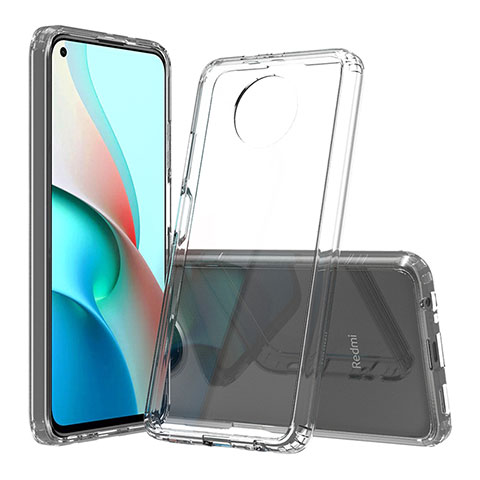 Carcasa Bumper Funda Silicona Transparente 360 Grados ZJ5 para Xiaomi Redmi Note 9 5G Claro