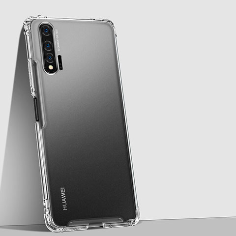 Carcasa Bumper Funda Silicona Transparente Espejo H02 para Huawei Nova 6 5G Claro