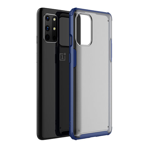 Carcasa Bumper Funda Silicona Transparente Espejo M01 para OnePlus 8T 5G Azul