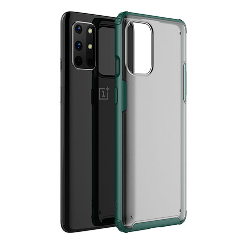 Carcasa Bumper Funda Silicona Transparente Espejo M01 para OnePlus 8T 5G Verde