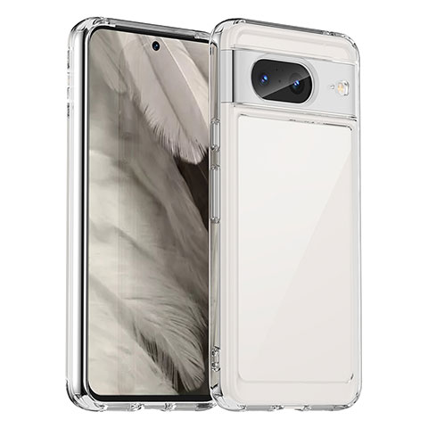 Carcasa Bumper Funda Silicona Transparente J01S para Google Pixel 8 5G Claro