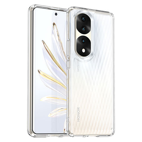 Carcasa Bumper Funda Silicona Transparente J01S para Huawei Honor 70 Pro+ Plus 5G Claro